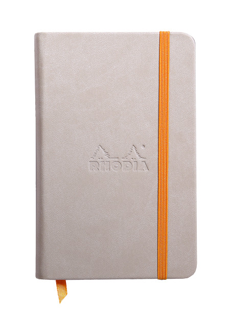 Rhodia Hardcover Notebook - Small - Beige - Plain